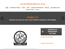 Tablet Screenshot of lukhopmoon.nl